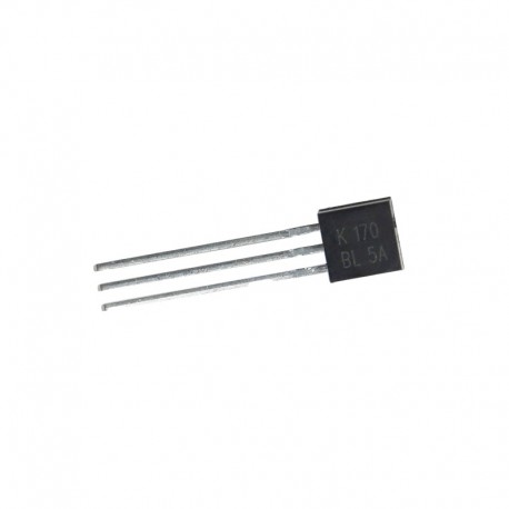 Tranzystor 2SK170 TO92 10mA 40V K170 N-channel