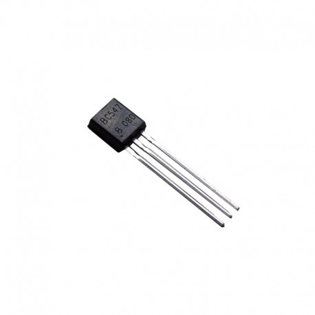 Tranzystor BC547 TO92 100mA 45V NPN BC547B 10 sztuk