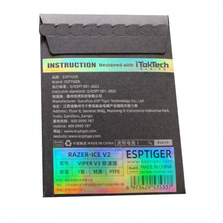 Ślizgacze Tiger ICE do  Razer Viper V3 HyperSpeed