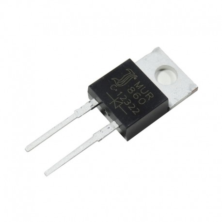 Dioda prostownicza MUR860 8A 600V TO220 MUR860G
