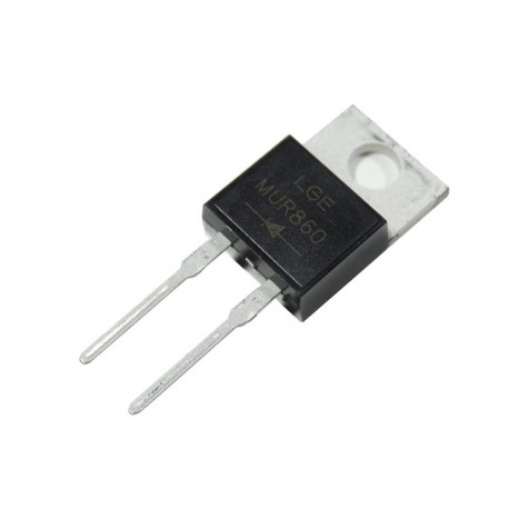 Dioda prostownicza MUR860 8A 600V TO220 MUR860G