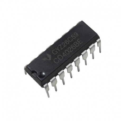 CD4026BE DIP16 CD4026 dzielnik licznik dziesiętny
