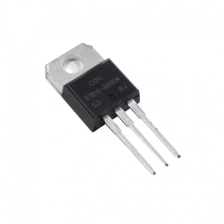 Triak BTB16-600SW 16A 600V TO220 BTB-16-600